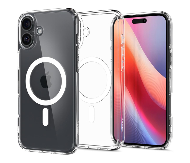 SPIGEN Ultra Hybrid Mag Magsafe do iPhone 16 White ACS08205 - 1279713 - zdjęcie 2